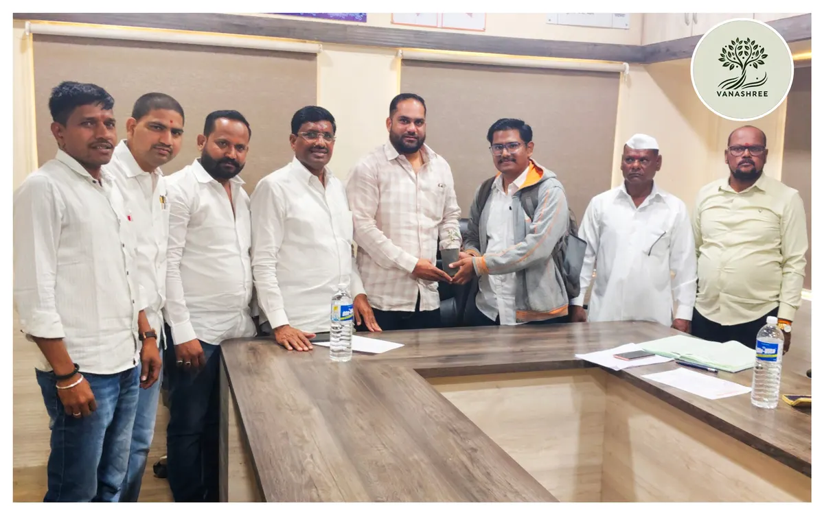Monsoon Plantation Drive: 200 Saplings in Gatewadi